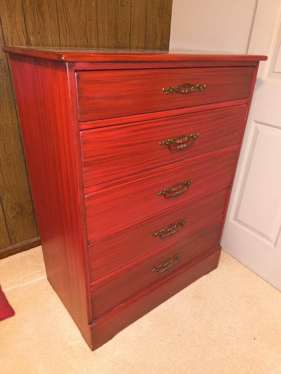 Vintage Cushman Colonial Creations 5-Drawer Chest – Bennington Vermont