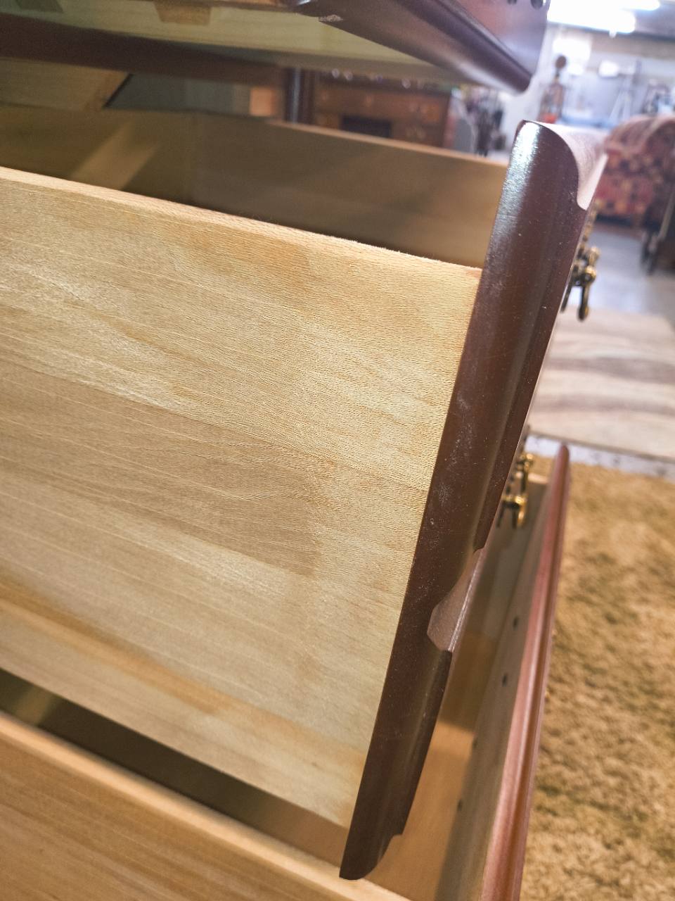 One Remaining – Vintage Cherry Tall / Lingerie Chest – $130 photo 3