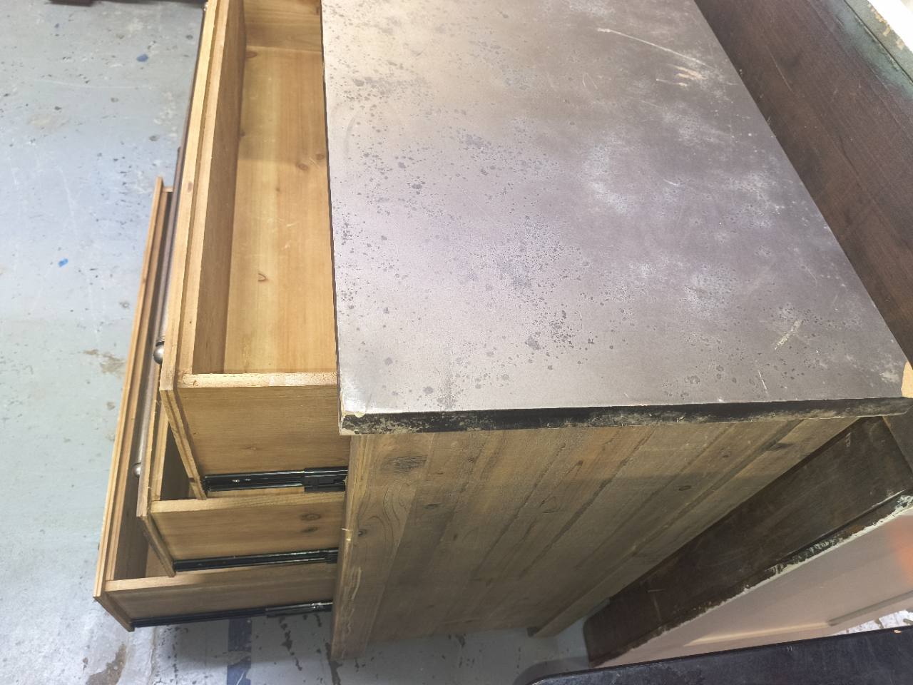 Rustic Industrial 3-Drawer Chest – At Home photo 5