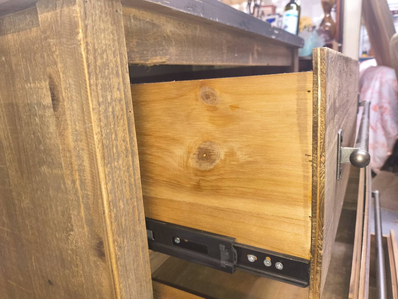 Rustic Industrial 3-Drawer Chest – At Home photo 6