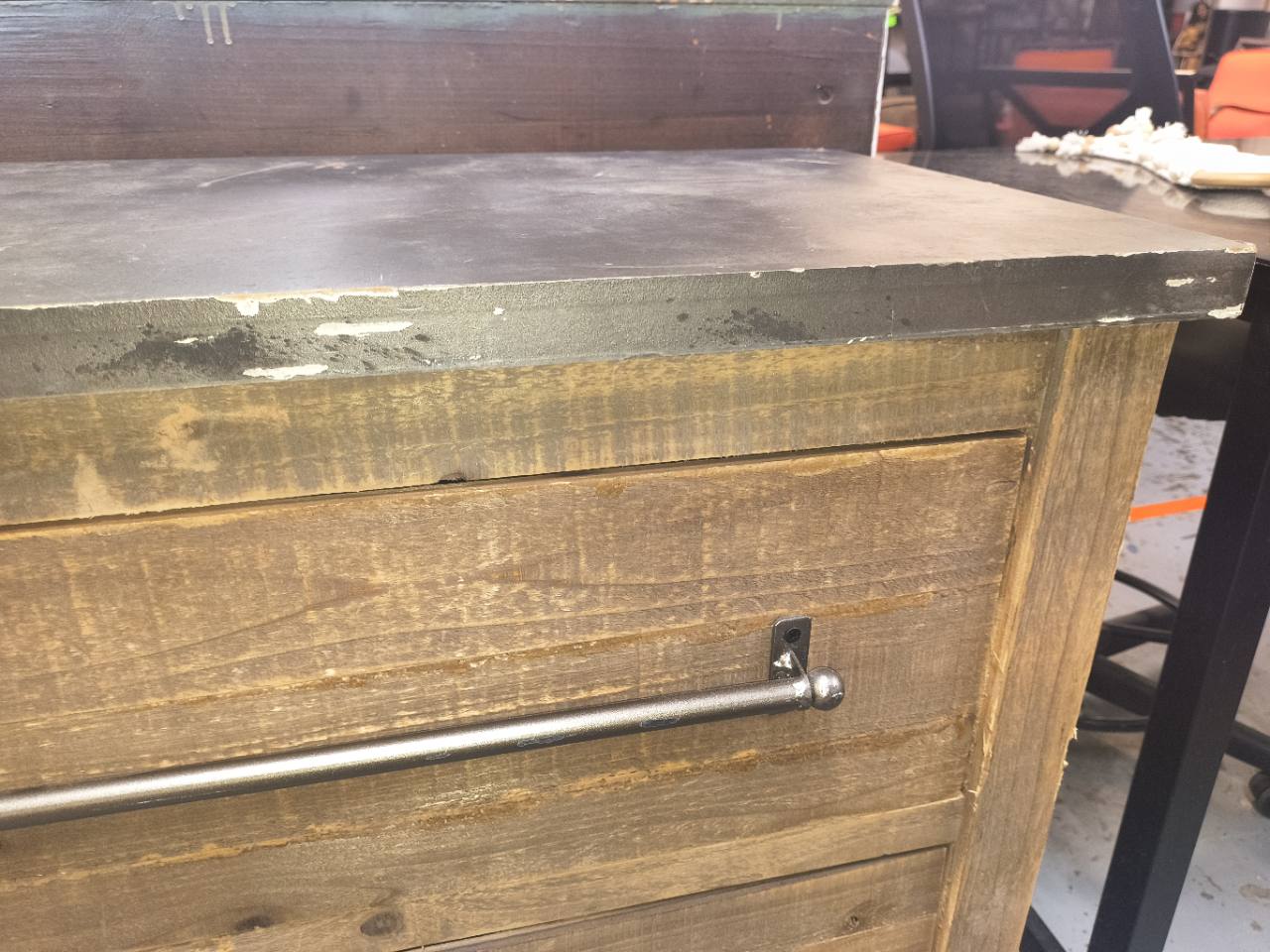 Rustic Industrial 3-Drawer Chest – At Home photo 9