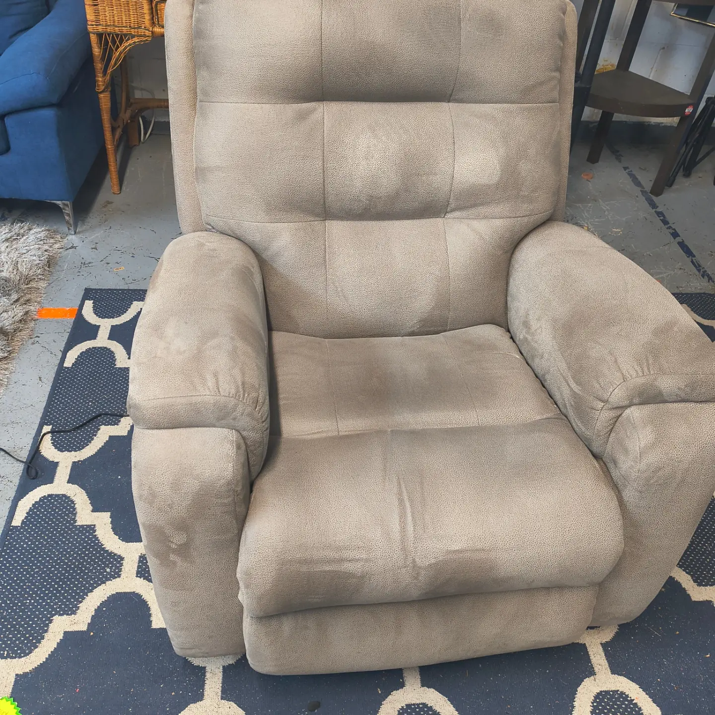 Power Rocking Recliner Chair with USB Charging