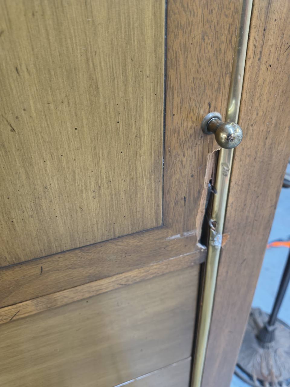 Mid-Century Walnut Secretary / Gentleman’s Chest – Tall Piece Only photo 4