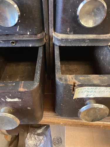 Vintage 4-Drawer Index Card Catalog photo 8